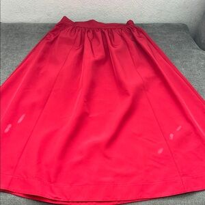 Old Navy Bright Red A-Line Skirt